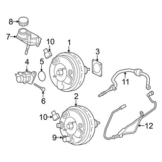 Volvo OE - Cowl - Components on Dash Panel (3.2 / T6)