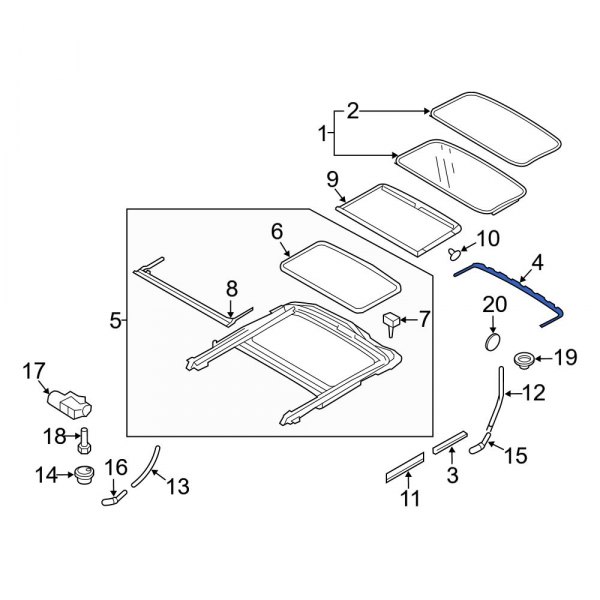 Sunroof Deflector