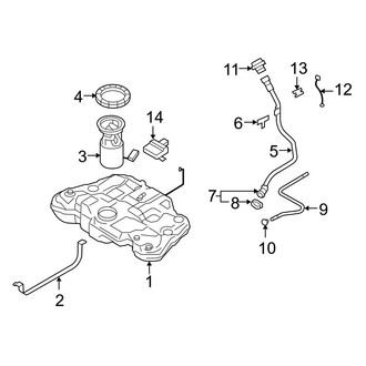 Volvo OE - Fuel System Components (3.2)