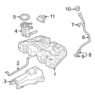 Volvo OE - Fuel System Components (T6)