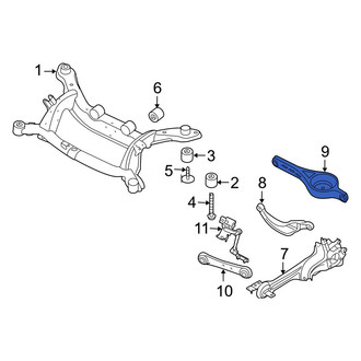 Volvo OE - Rear Lower Rearward Suspension Control Arm