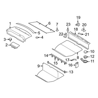 Volvo OE - Rear Body & Floor - Interior Trim