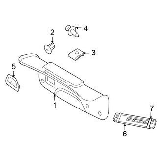 Volvo OE - Trunk Lid - Interior Trim