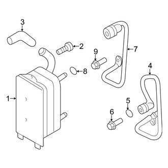 Volvo OE - Cooling - Trans Oil Cooler (3.0L Automatic Tr)