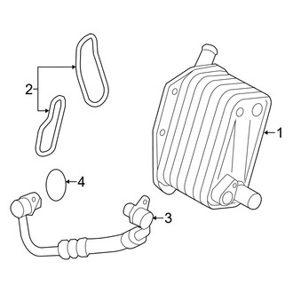 Volvo OE - Cooling - Oil Cooler (3.0L)