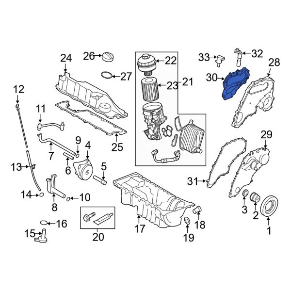 Engine Timing Cover Gasket