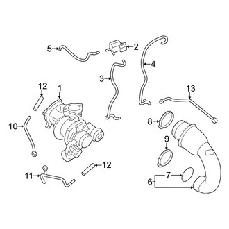 Volvo OE - Engine / Transaxle - Turbocharger & Components (3.0L)