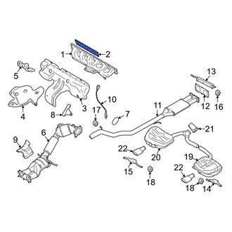 Volvo OE - Exhaust Manifold Gasket