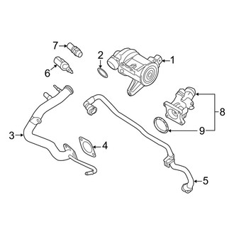 Volvo OE - Cooling - Water Pump (2.0L)