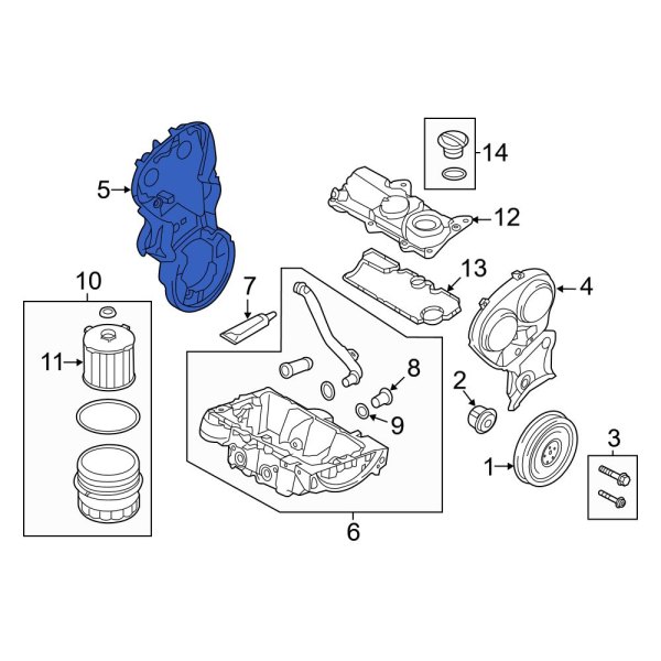 Engine Timing Cover