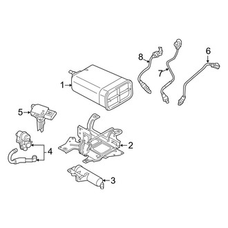 Volvo OE - Emission System - Emission Components (T5)