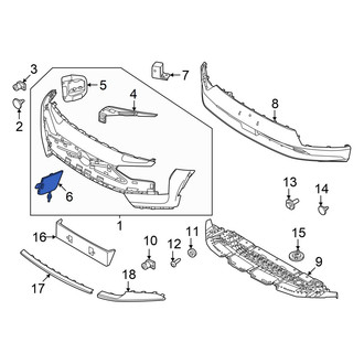 Volvo OE - Front Tow Eye Cap