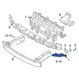 Volvo OE - Front Left Bumper Guide