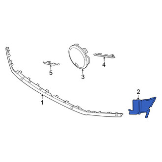 Volvo OE - Front Left Bumper Trim
