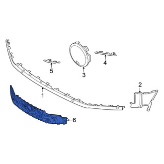 Volvo OE - Rear Center Bumper Trim