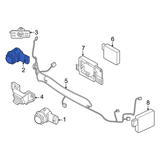 Volvo OE - Front Outer Parking Aid Sensor