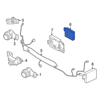 Volvo OE - Front Cruise Control Distance Sensor