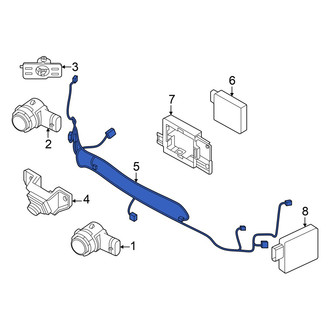 Volvo OE - Front Parking Aid System Wiring Harness