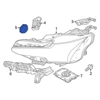 Volvo OE - Front Headlight Bulb Cap