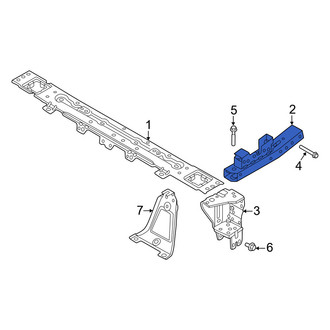 Volvo OE - Front Left Upper Radiator Support Side Panel
