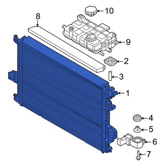 Volvo OE - Radiator