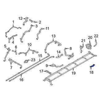 Volvo OE - Engine Coolant Pipe Bracket