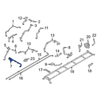 Volvo OE - Front Lower Engine Coolant Pipe