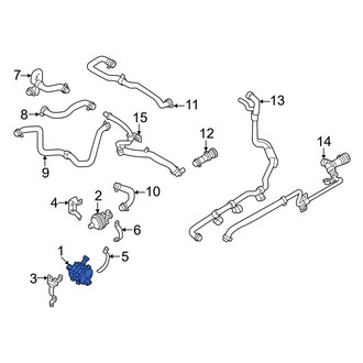 Volvo OE - Battery Coolant Pump