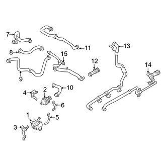 Volvo OE - Cooling - Hoses & Lines (Battery Cooling)