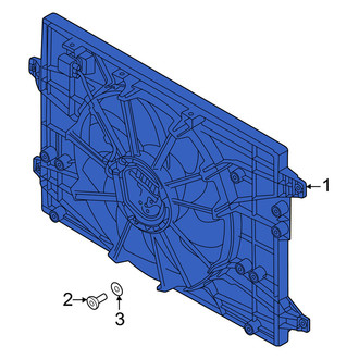 Volvo OE - Engine Cooling Fan Assembly