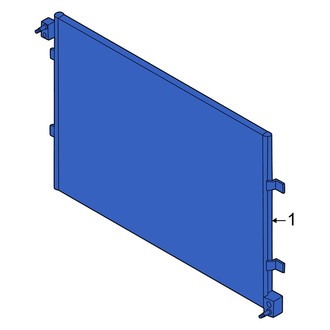 Volvo OE - Rear A/C Condenser