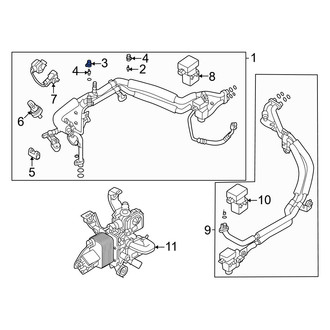 Volvo OE - A/C Service Valve Cap