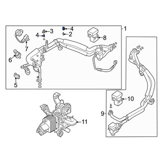 Volvo OE - A/C Service Valve Cap