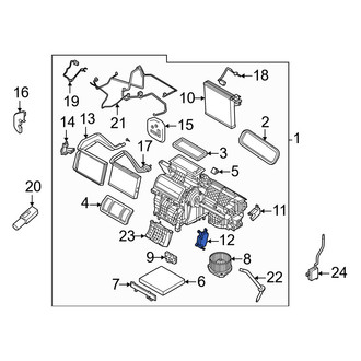 Volvo OE - HVAC Air Inlet Door Actuator