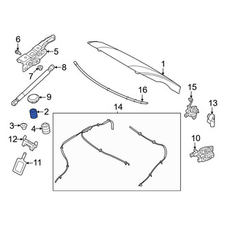 Volvo OE - Front Hood Stop Buffer