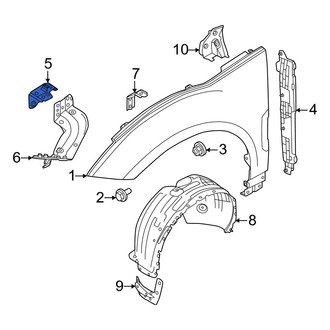 Volvo OE - Front Left Upper Fender Bracket
