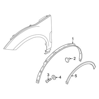 Volvo OE - Fender - Exterior Trim