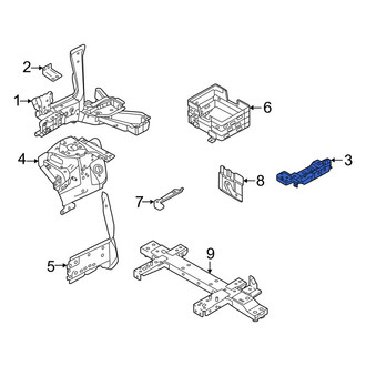 Volvo OE - Left Frame Side Member Bracket