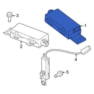 Volvo OE - Left Radio Antenna Assembly