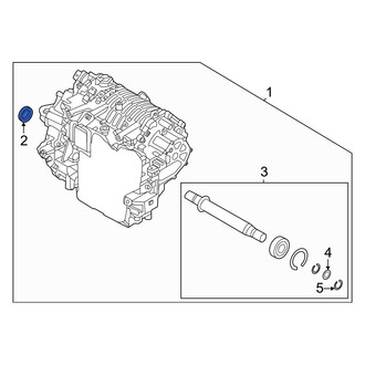 Volvo OE - Front Drive Axle Shaft Seal