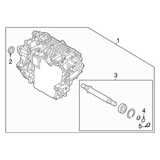 Volvo OE - Drive Axle Shaft Retaining Ring