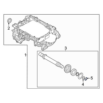 Volvo OE - Drive Axle Shaft Retaining Ring