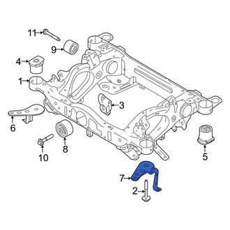 Volvo OE - Rear Left Suspension Subframe Reinforcement Bracket