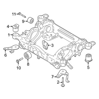 Volvo OE - Rear Suspension - Suspension Mounting