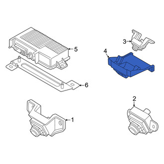Volvo OE - Left Park Assist Camera Bracket