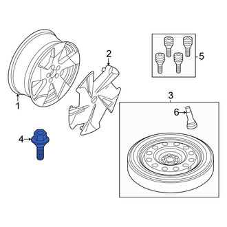 Volvo OE - Wheel Lug Bolt