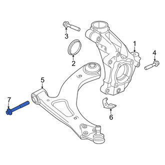 Volvo OE - Upper Outer Suspension Control Arm Bolt