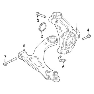 Volvo OE - Front Suspension - Suspension Components