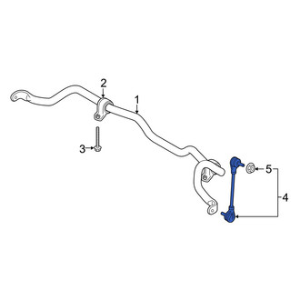Volvo OE - Front Suspension Stabilizer Bar Link
