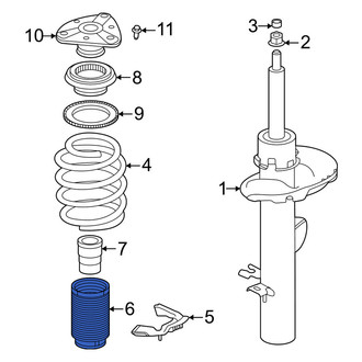 Volvo OE - Front Suspension Strut Bellows